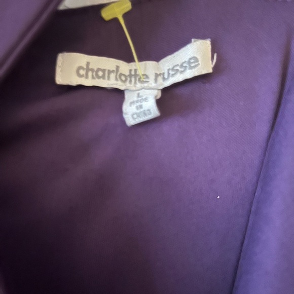 Elegant Purple Sleeveless Dress - Picture 3 of 3